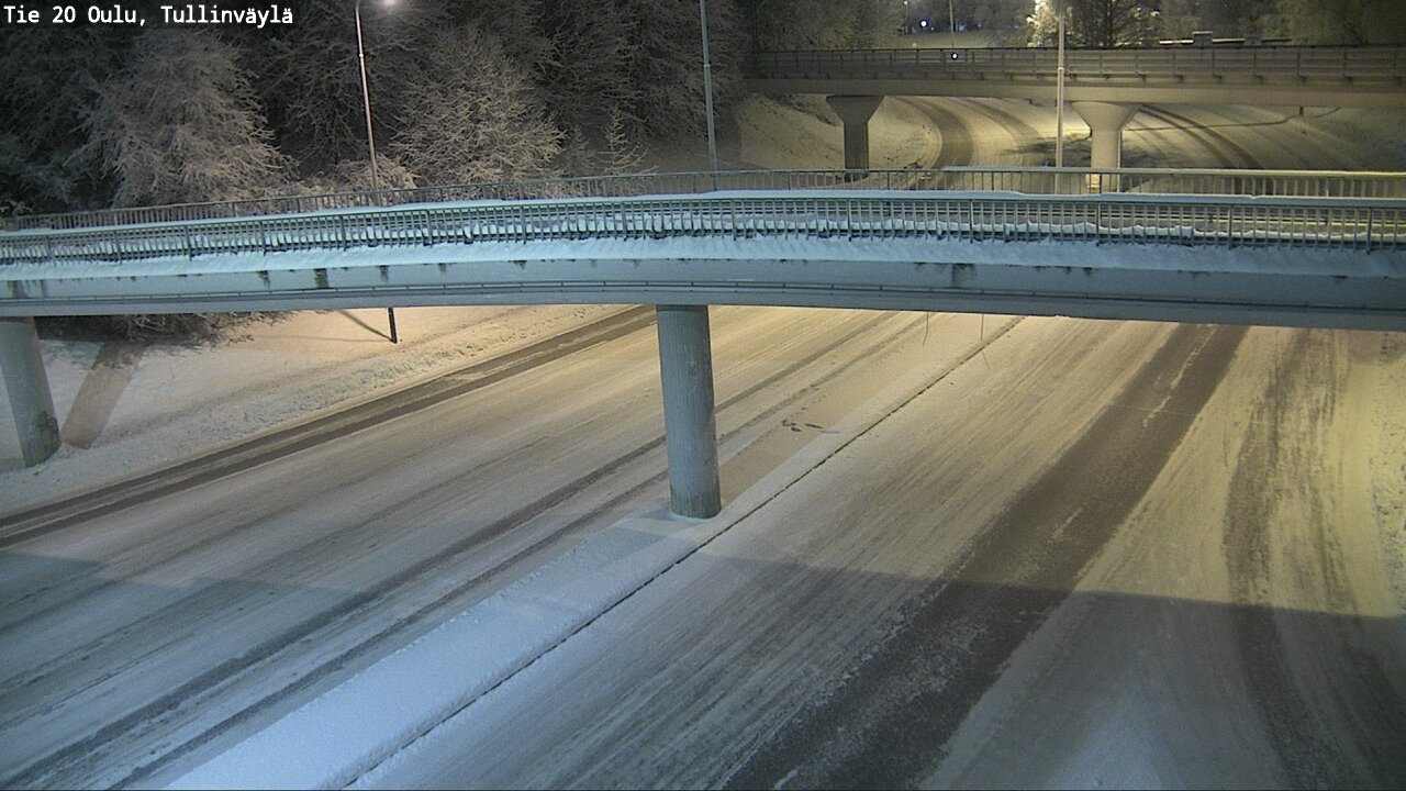 Kelikamerat Kuva Tie 20 Oulu, Tullinväylä, Oulu, Pohjois-Pohjanmaa