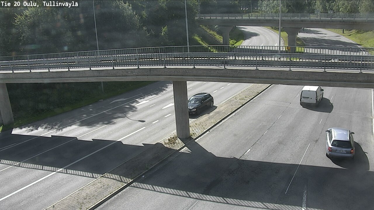 Weather Camera Image Road 20 Oulu, Tullinväylä, Oulu, Pohjois-Pohjanmaa