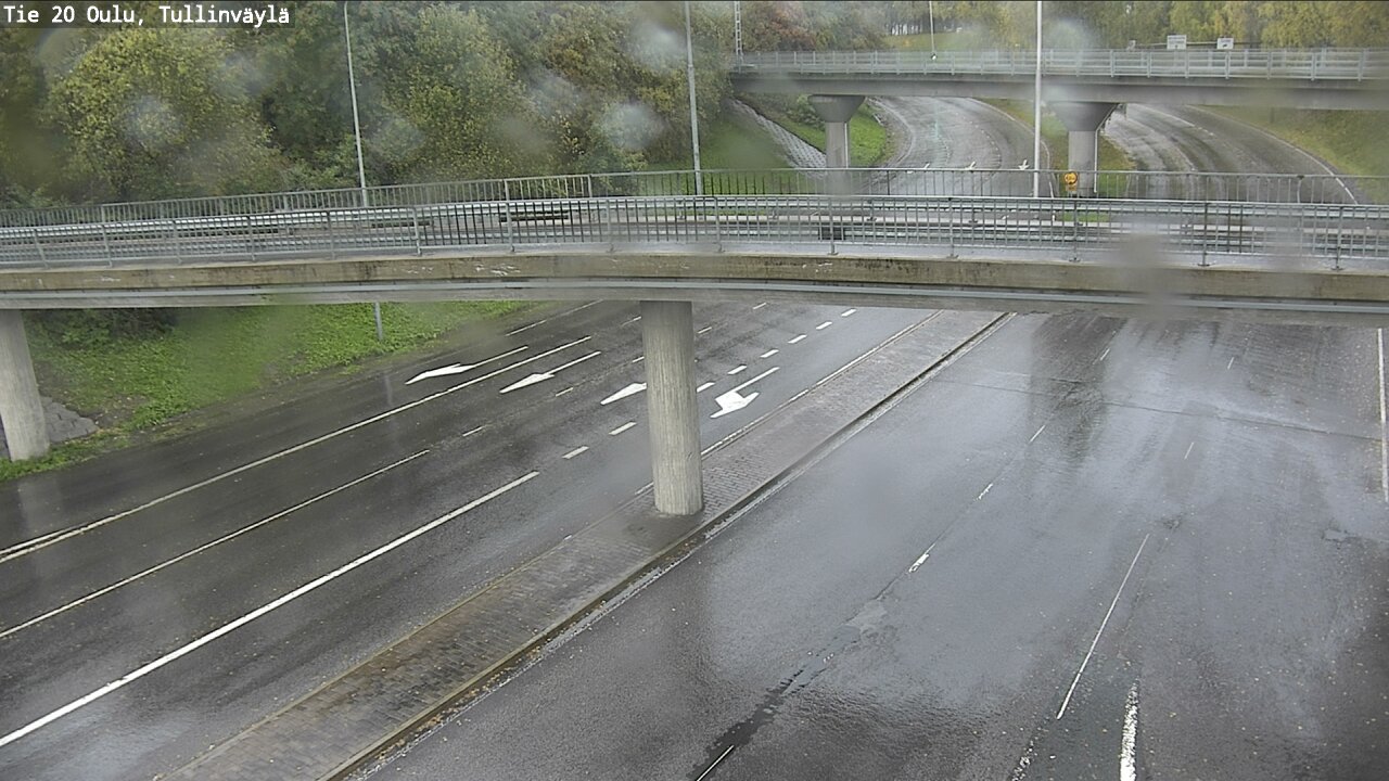 Weather Camera Image Väg 20 Uleåborg, Tullinväylä, Oulu, Pohjois-Pohjanmaa