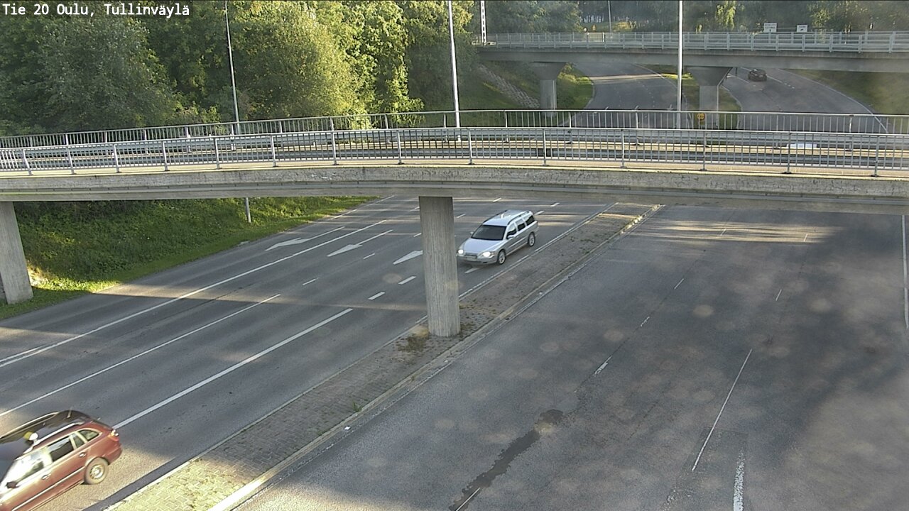 Weather Camera Image Road 20 Oulu, Tullinväylä, Oulu, Pohjois-Pohjanmaa