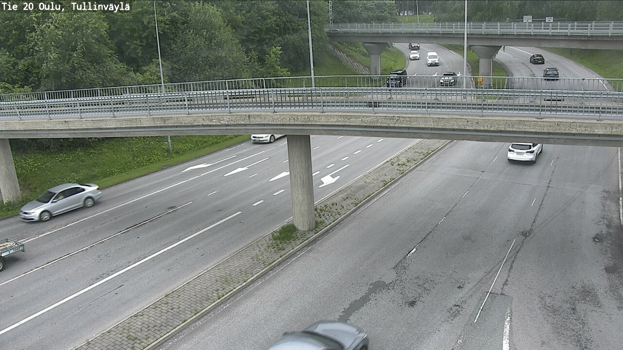 Weather Camera Image Road 20 Oulu, Tullinväylä, Oulu, Pohjois-Pohjanmaa