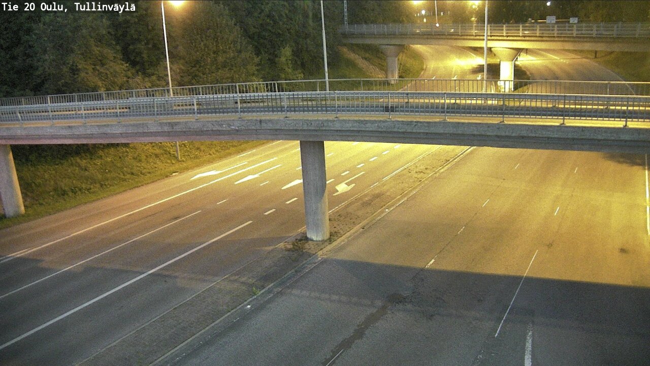 Weather Camera Image Road 20 Oulu, Tullinväylä, Oulu, Pohjois-Pohjanmaa