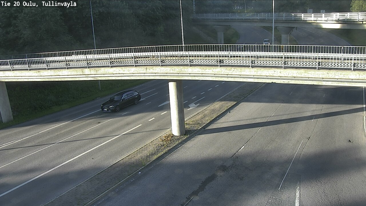 Weather Camera Image Road 20 Oulu, Tullinväylä, Oulu, Pohjois-Pohjanmaa