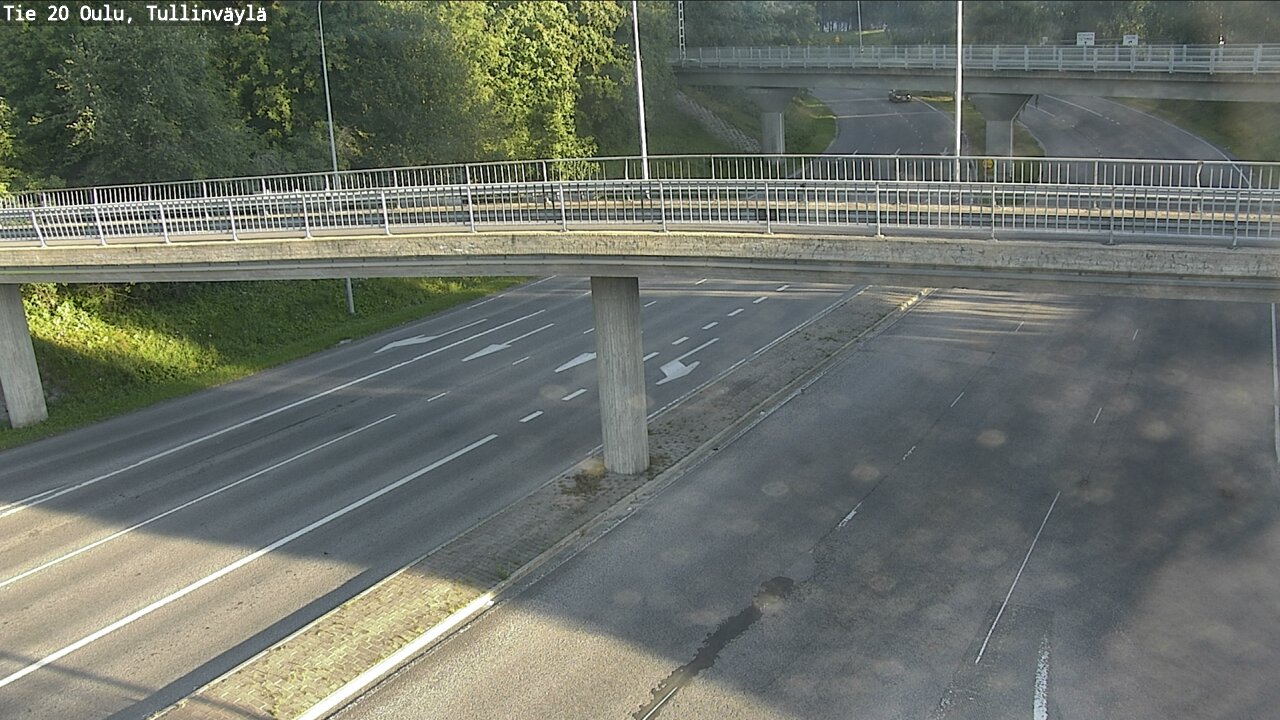 Weather Camera Image Road 20 Oulu, Tullinväylä, Oulu, Pohjois-Pohjanmaa