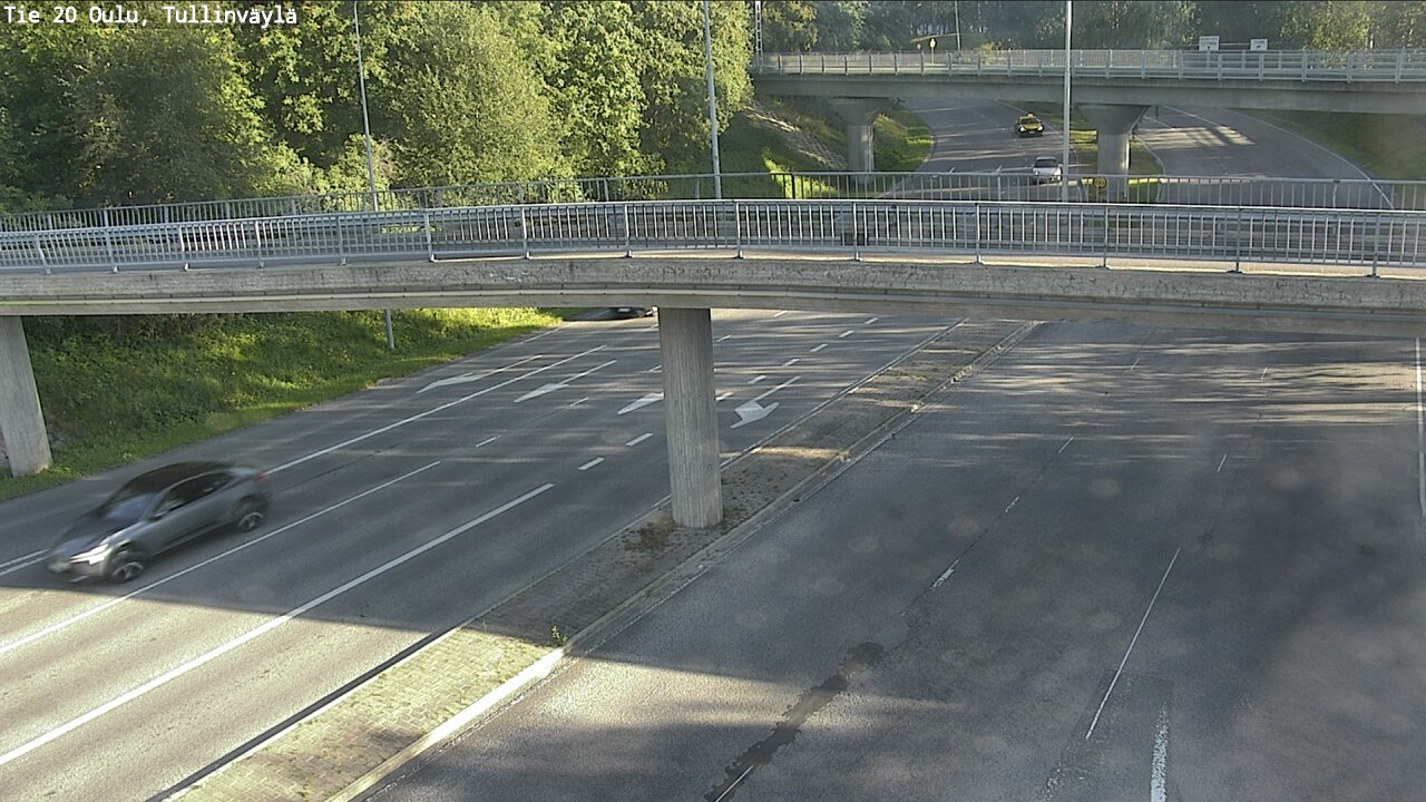 Weather Camera Image Road 20 Oulu, Tullinväylä, Oulu, Pohjois-Pohjanmaa