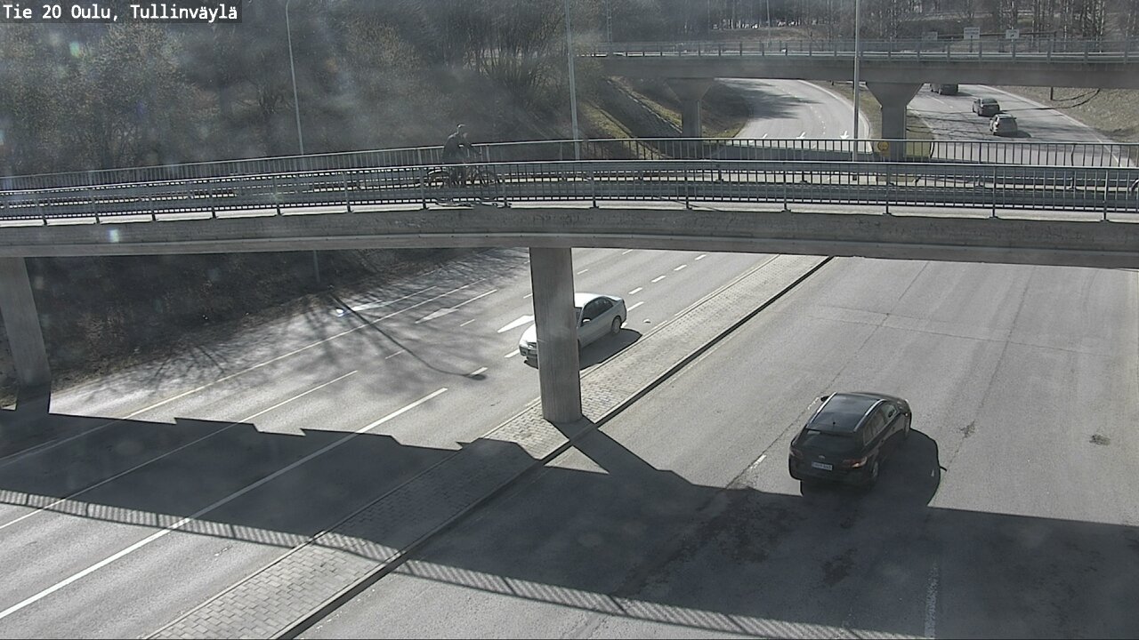 Weather Camera Image Road 20 Oulu, Tullinväylä, Oulu, Pohjois-Pohjanmaa