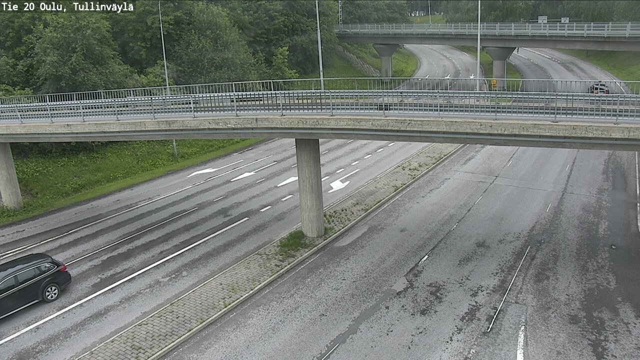 Weather Camera Image Väg 20 Uleåborg, Tullinväylä, Oulu, Pohjois-Pohjanmaa