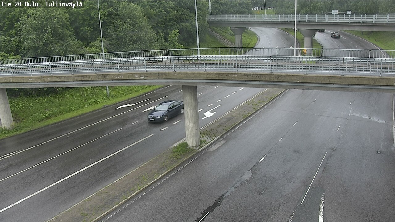 Weather Camera Image Väg 20 Uleåborg, Tullinväylä, Oulu, Pohjois-Pohjanmaa