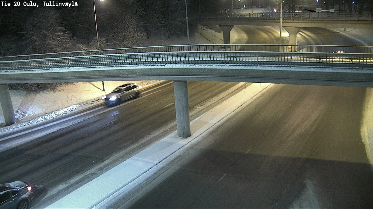 Weather Camera Image Väg 20 Uleåborg, Tullinväylä, Oulu, Pohjois-Pohjanmaa