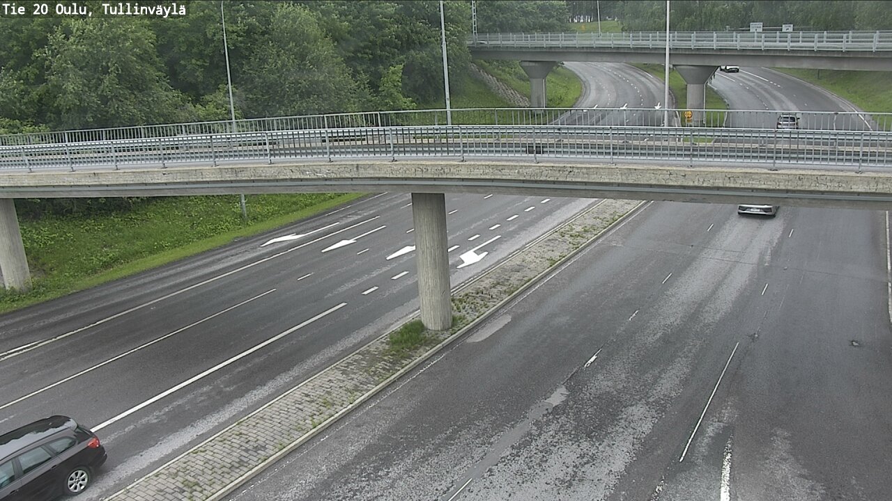 Weather Camera Image Väg 20 Uleåborg, Tullinväylä, Oulu, Pohjois-Pohjanmaa