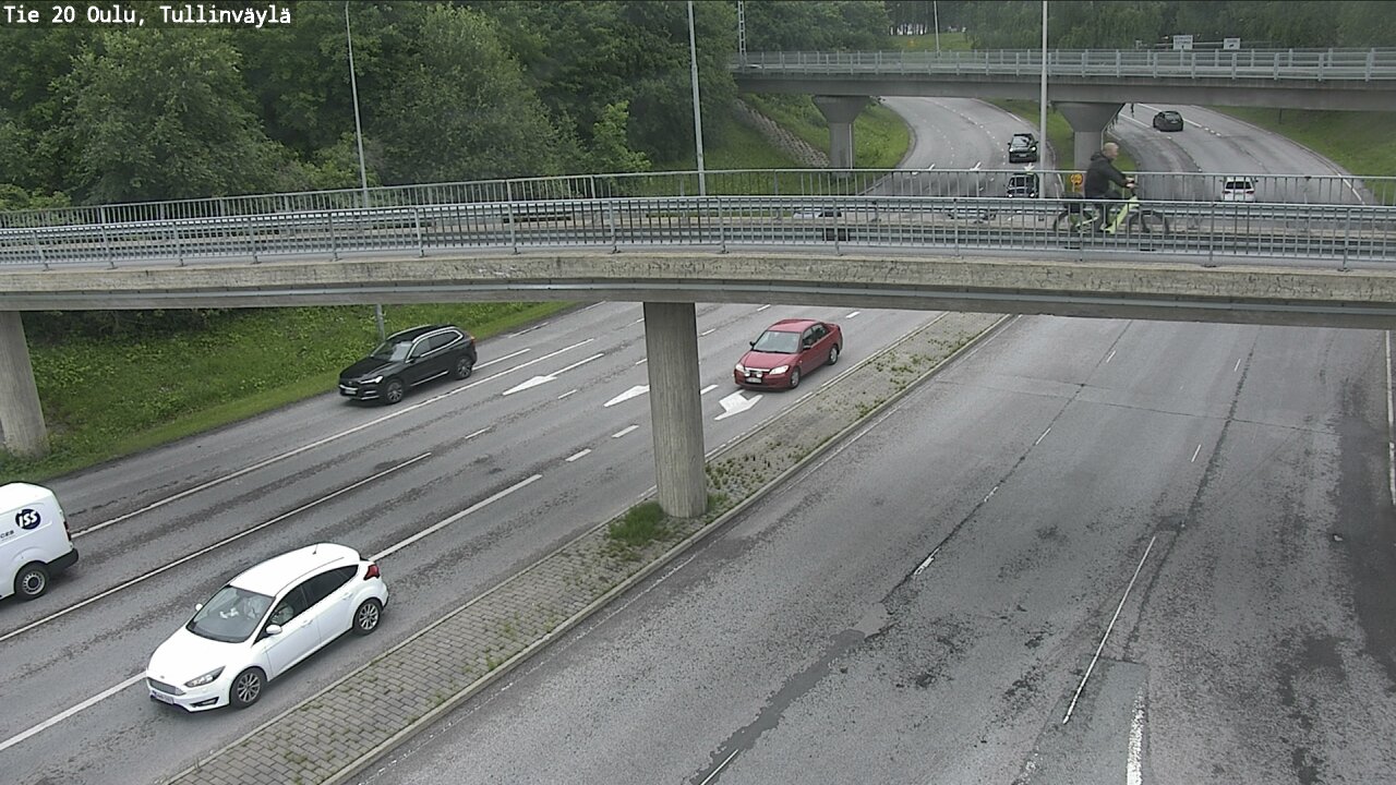 Weather Camera Image Väg 20 Uleåborg, Tullinväylä, Oulu, Pohjois-Pohjanmaa
