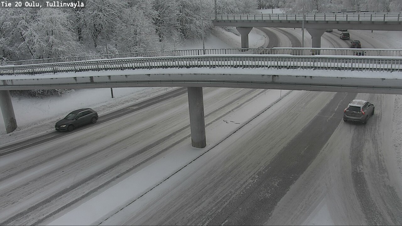 Weather Camera Image Road 20 Oulu, Tullinväylä, Oulu, Pohjois-Pohjanmaa