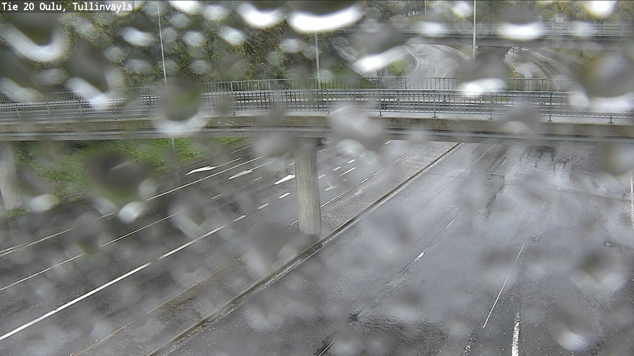Weather Camera Image Väg 20 Uleåborg, Tullinväylä, Oulu, Pohjois-Pohjanmaa