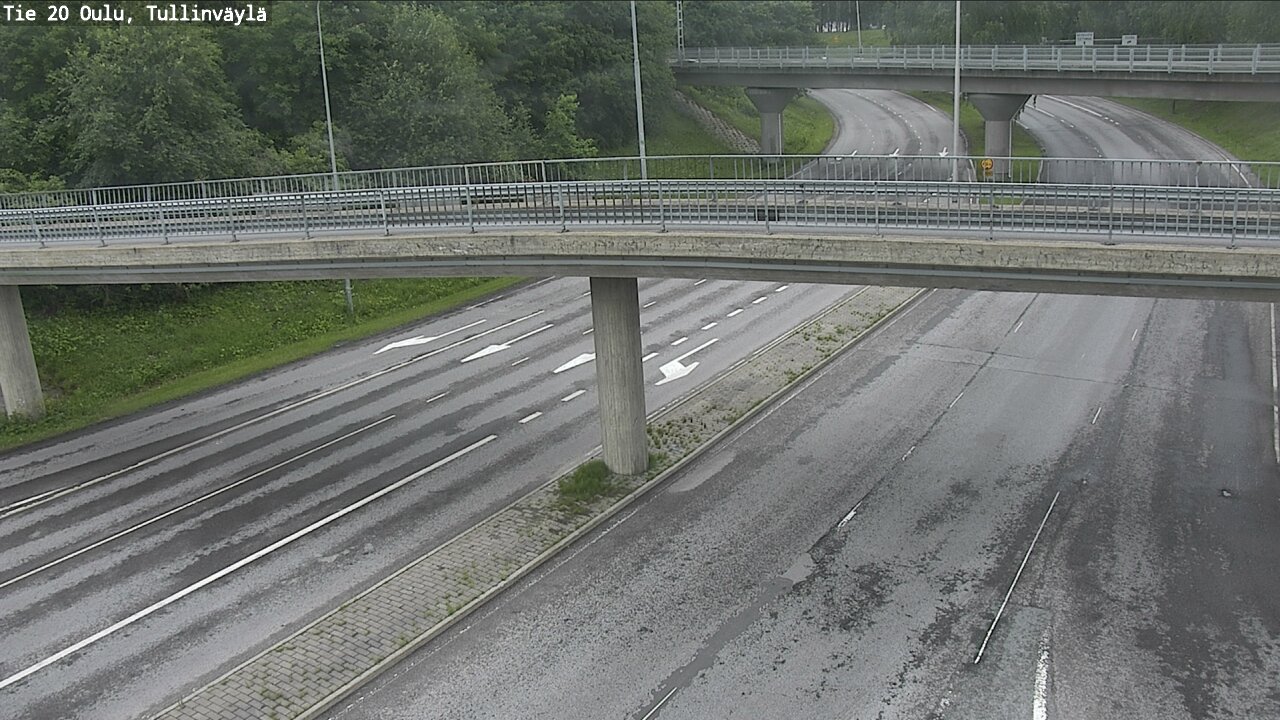 Weather Camera Image Väg 20 Uleåborg, Tullinväylä, Oulu, Pohjois-Pohjanmaa