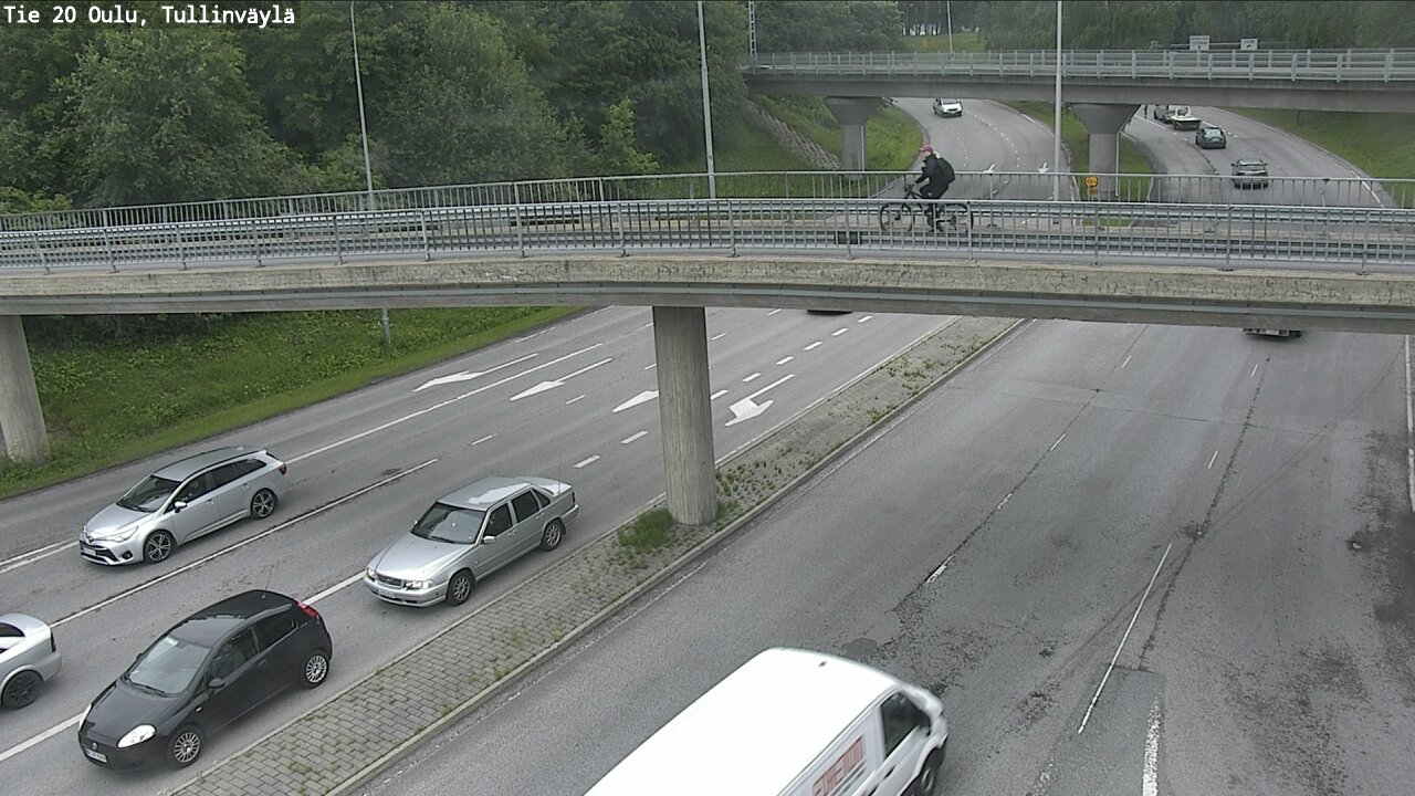 Weather Camera Image Road 20 Oulu, Tullinväylä, Oulu, Pohjois-Pohjanmaa