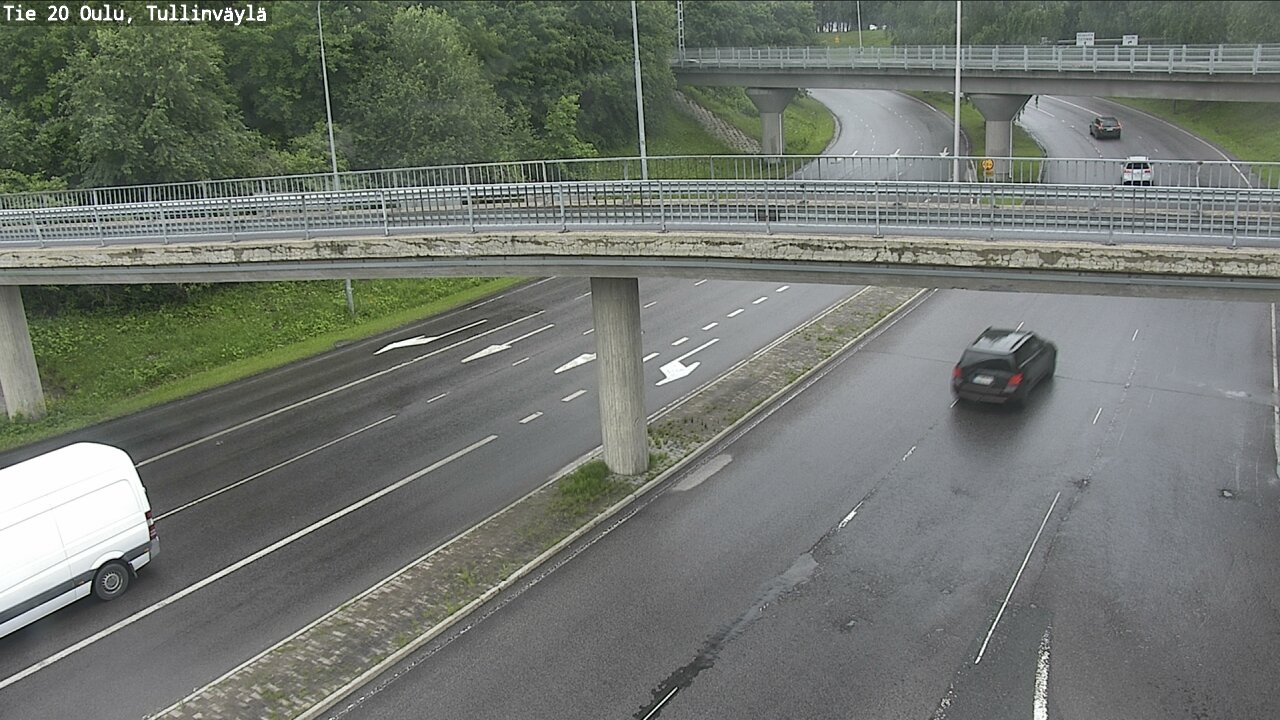 Weather Camera Image Väg 20 Uleåborg, Tullinväylä, Oulu, Pohjois-Pohjanmaa