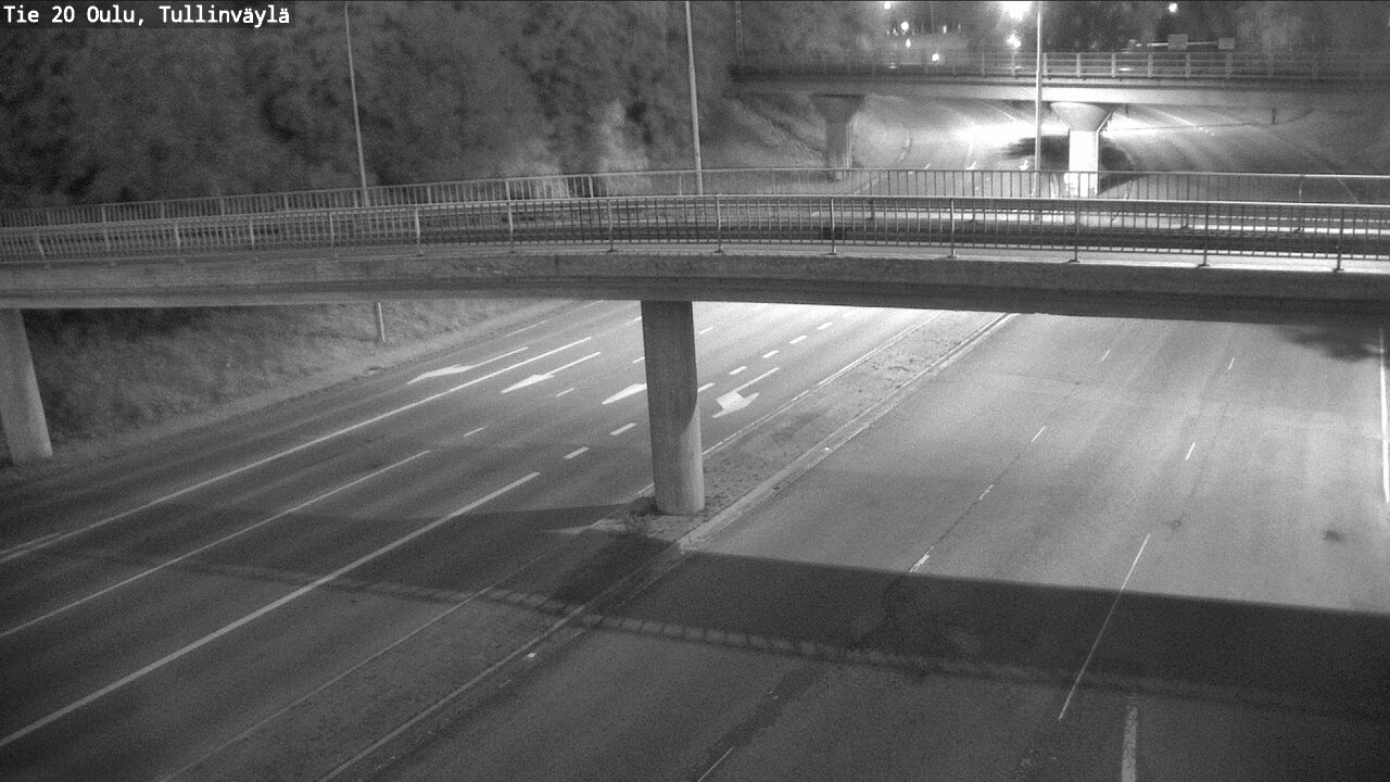Weather Camera Image Road 20 Oulu, Tullinväylä, Oulu, Pohjois-Pohjanmaa