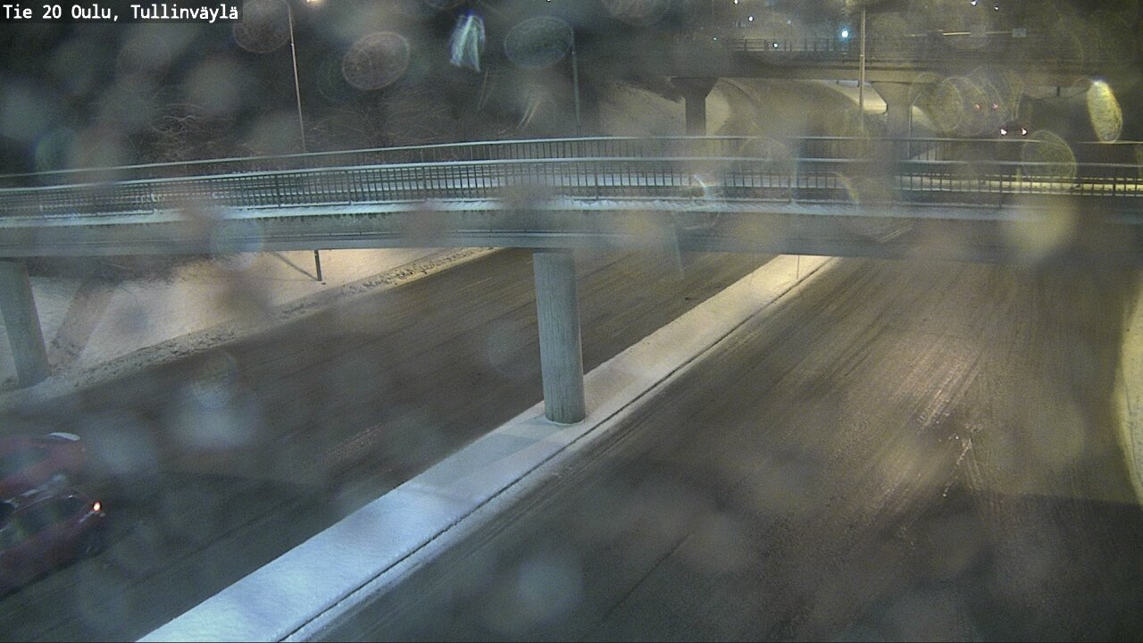 Weather Camera Image Väg 20 Uleåborg, Tullinväylä, Oulu, Pohjois-Pohjanmaa