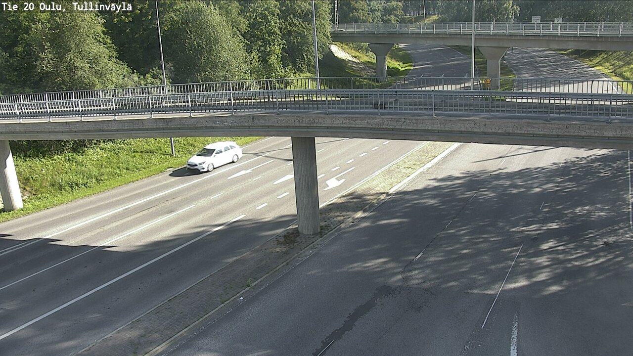 Weather Camera Image Road 20 Oulu, Tullinväylä, Oulu, Pohjois-Pohjanmaa