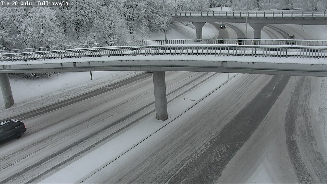Weather Camera Image Väg 20 Uleåborg, Tullinväylä, Oulu, Pohjois-Pohjanmaa
