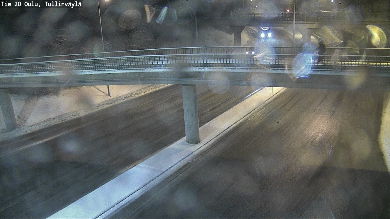 Weather Camera Image Väg 20 Uleåborg, Tullinväylä, Oulu, Pohjois-Pohjanmaa