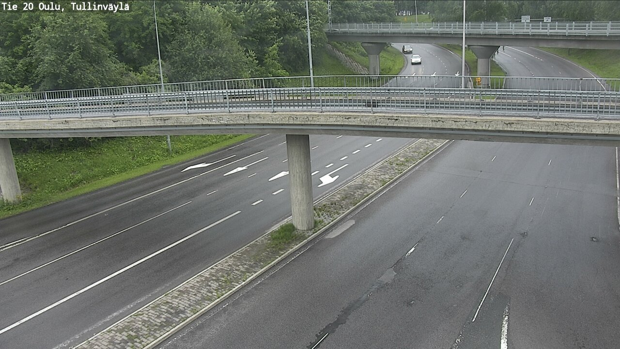 Weather Camera Image Väg 20 Uleåborg, Tullinväylä, Oulu, Pohjois-Pohjanmaa