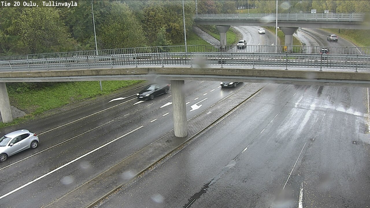 Weather Camera Image Road 20 Oulu, Tullinväylä, Oulu, Pohjois-Pohjanmaa
