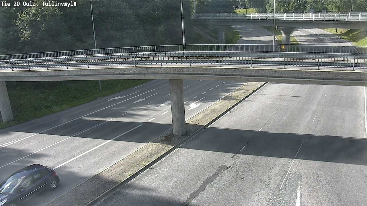 Weather Camera Image Road 20 Oulu, Tullinväylä, Oulu, Pohjois-Pohjanmaa