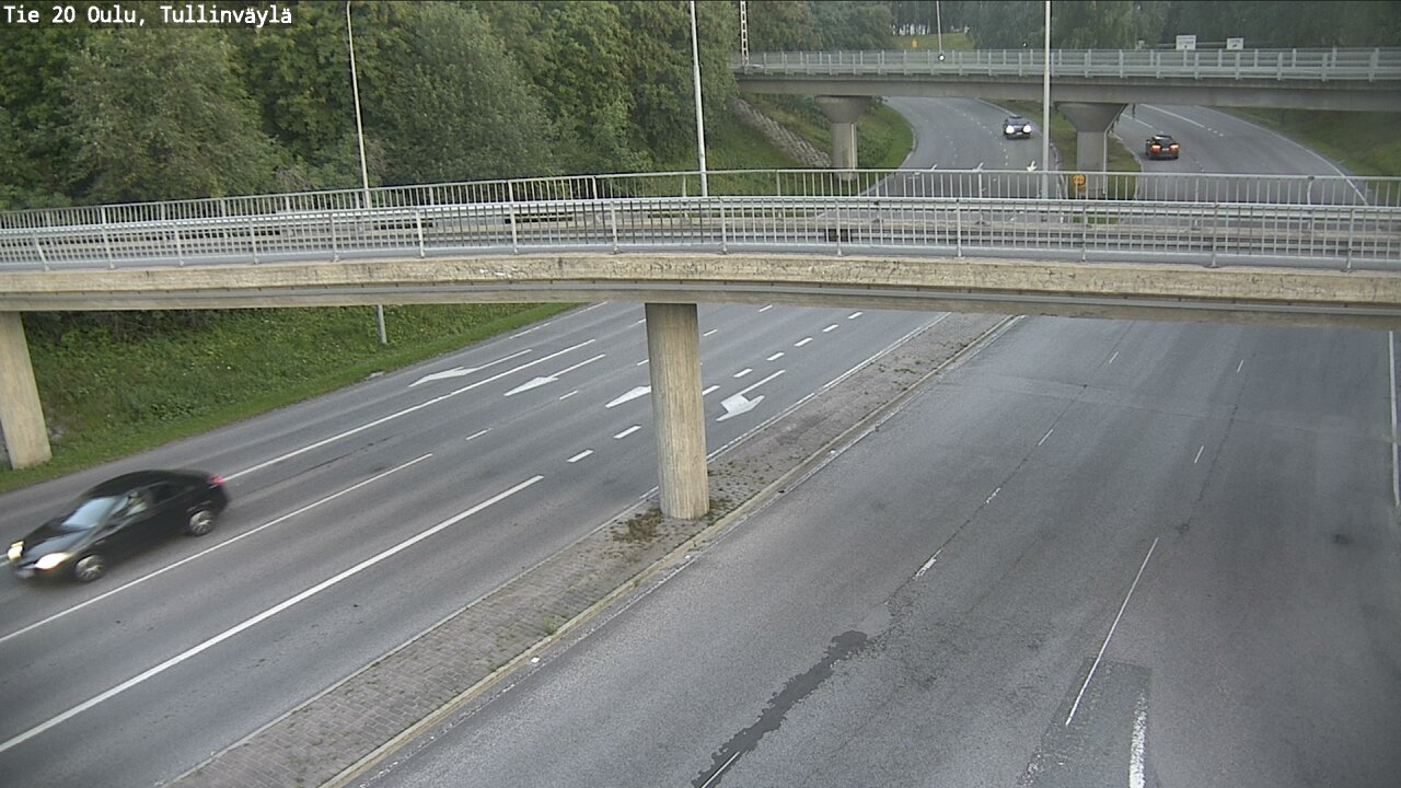 Weather Camera Image Road 20 Oulu, Tullinväylä, Oulu, Pohjois-Pohjanmaa