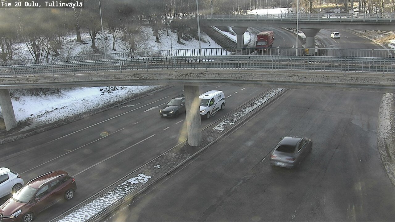 Kelikamerat Kuva Tie 20 Oulu, Tullinväylä, Oulu, Pohjois-Pohjanmaa