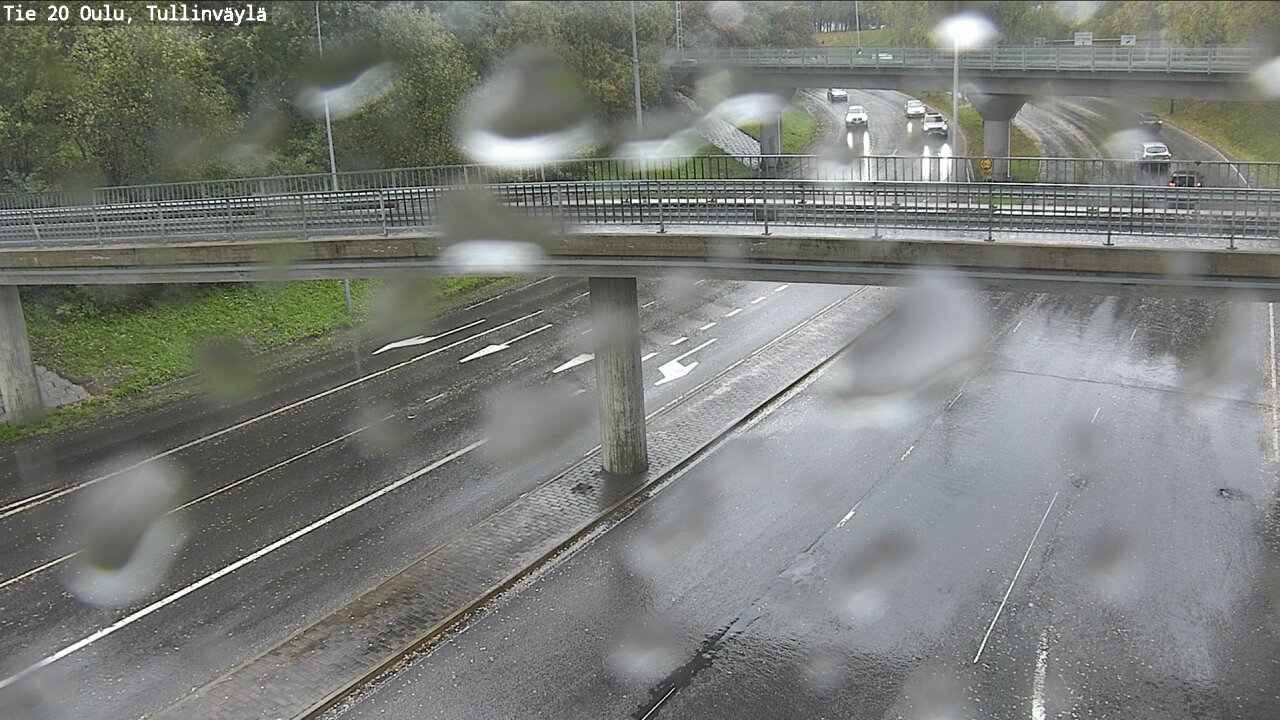 Weather Camera Image Road 20 Oulu, Tullinväylä, Oulu, Pohjois-Pohjanmaa