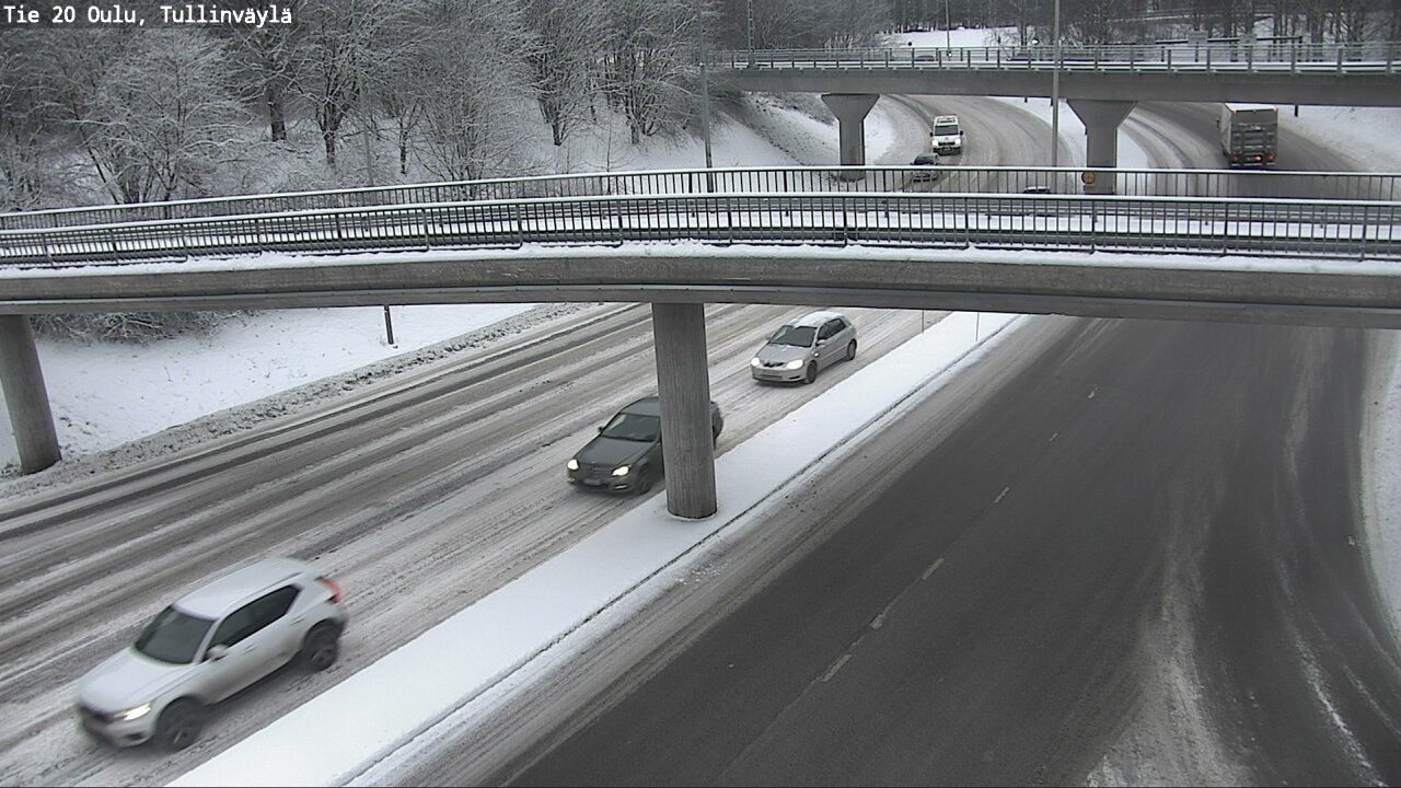 Weather Camera Image Väg 20 Uleåborg, Tullinväylä, Oulu, Pohjois-Pohjanmaa