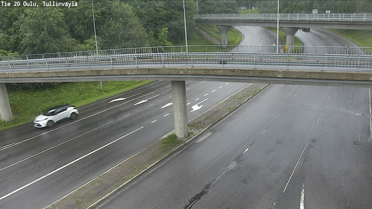 Weather Camera Image Väg 20 Uleåborg, Tullinväylä, Oulu, Pohjois-Pohjanmaa