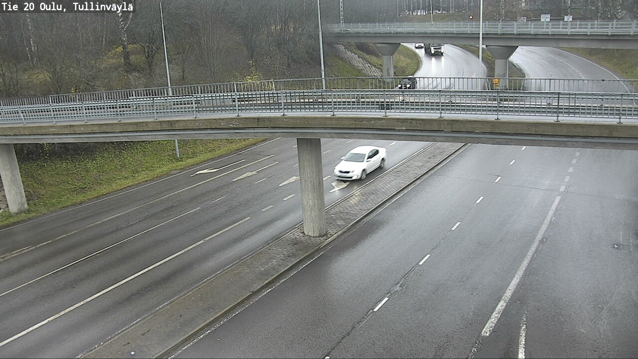 Weather Camera Image Väg 20 Uleåborg, Tullinväylä, Oulu, Pohjois-Pohjanmaa
