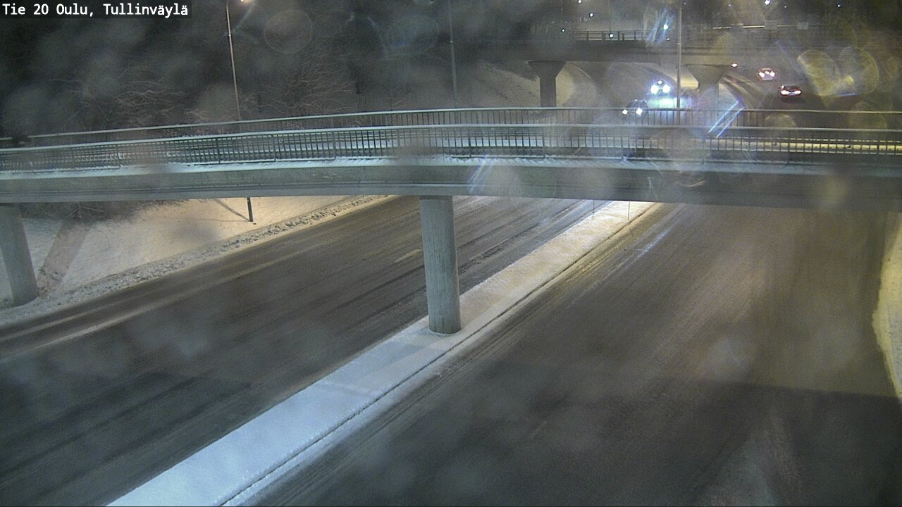 Weather Camera Image Väg 20 Uleåborg, Tullinväylä, Oulu, Pohjois-Pohjanmaa
