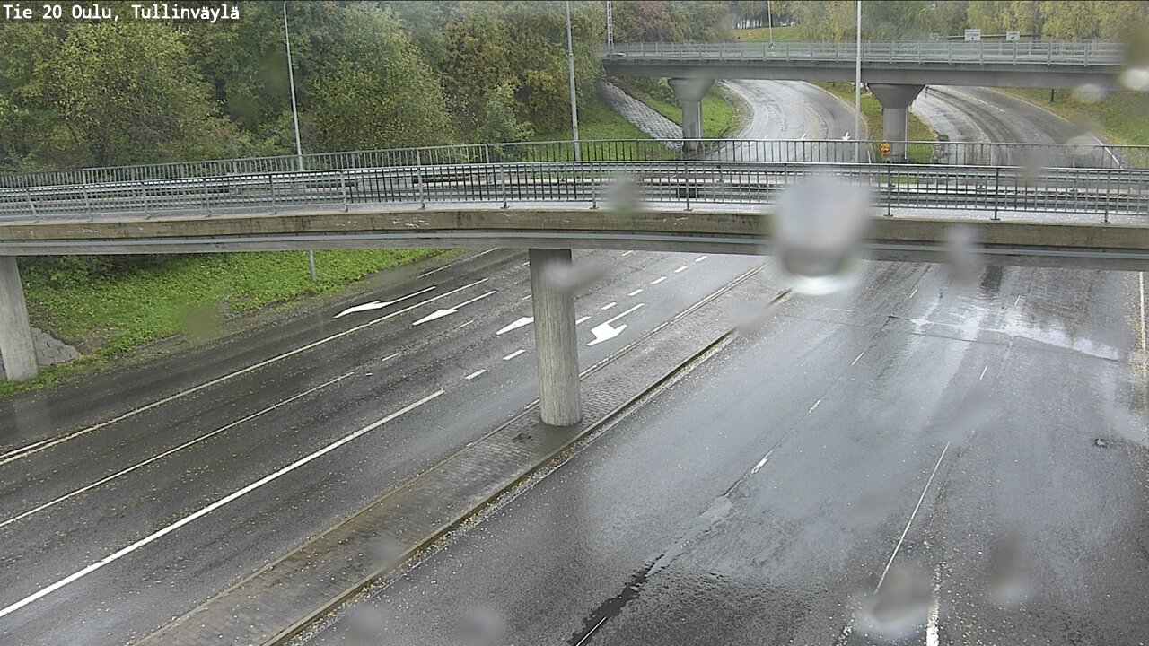 Weather Camera Image Road 20 Oulu, Tullinväylä, Oulu, Pohjois-Pohjanmaa