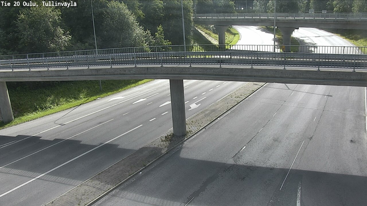 Weather Camera Image Road 20 Oulu, Tullinväylä, Oulu, Pohjois-Pohjanmaa