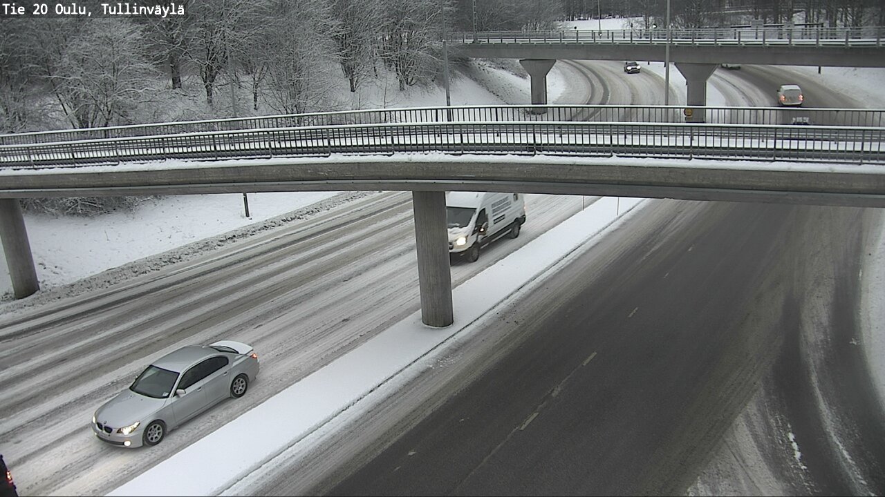 Weather Camera Image Väg 20 Uleåborg, Tullinväylä, Oulu, Pohjois-Pohjanmaa