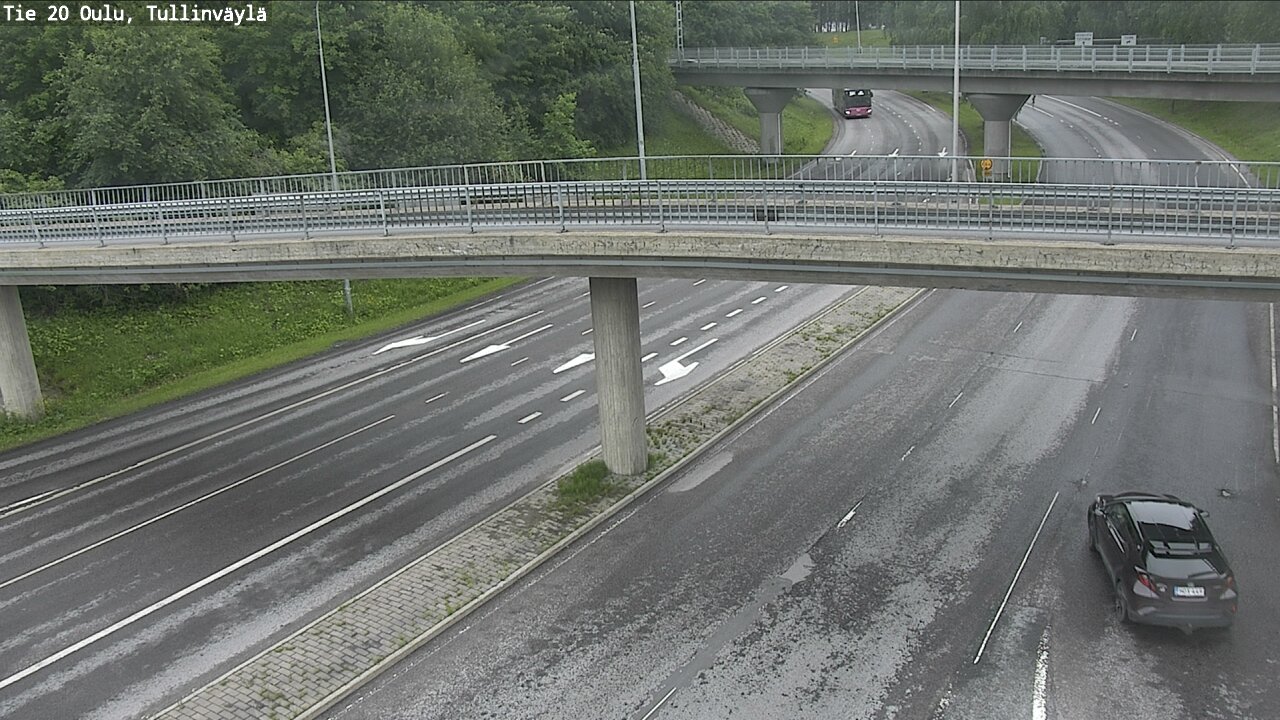 Weather Camera Image Väg 20 Uleåborg, Tullinväylä, Oulu, Pohjois-Pohjanmaa