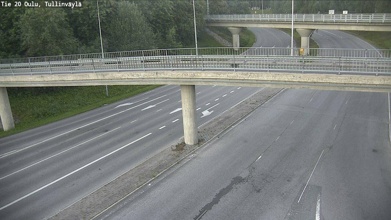 Weather Camera Image Road 20 Oulu, Tullinväylä, Oulu, Pohjois-Pohjanmaa
