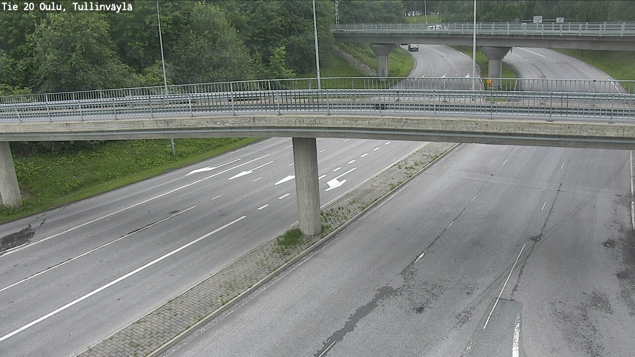 Weather Camera Image Road 20 Oulu, Tullinväylä, Oulu, Pohjois-Pohjanmaa