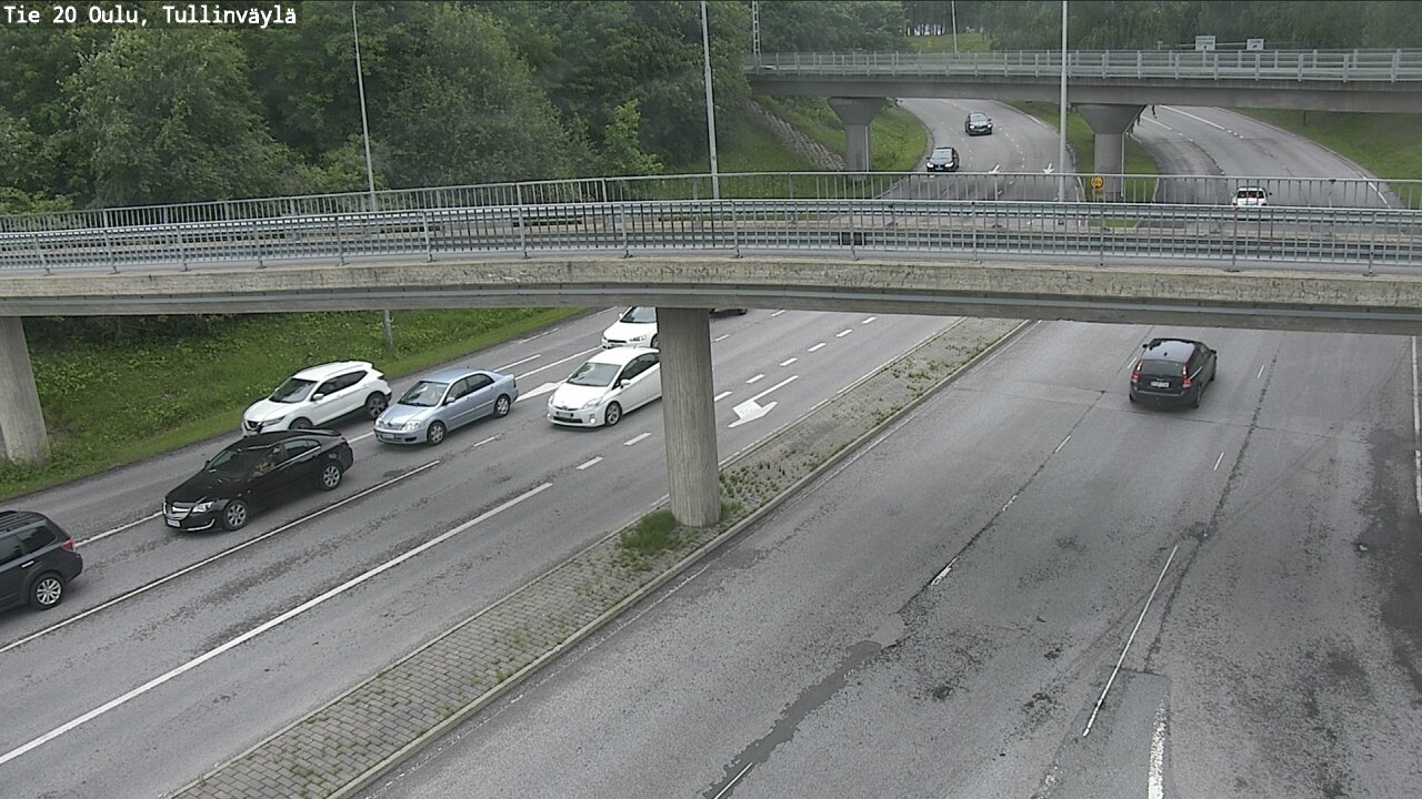 Weather Camera Image Väg 20 Uleåborg, Tullinväylä, Oulu, Pohjois-Pohjanmaa