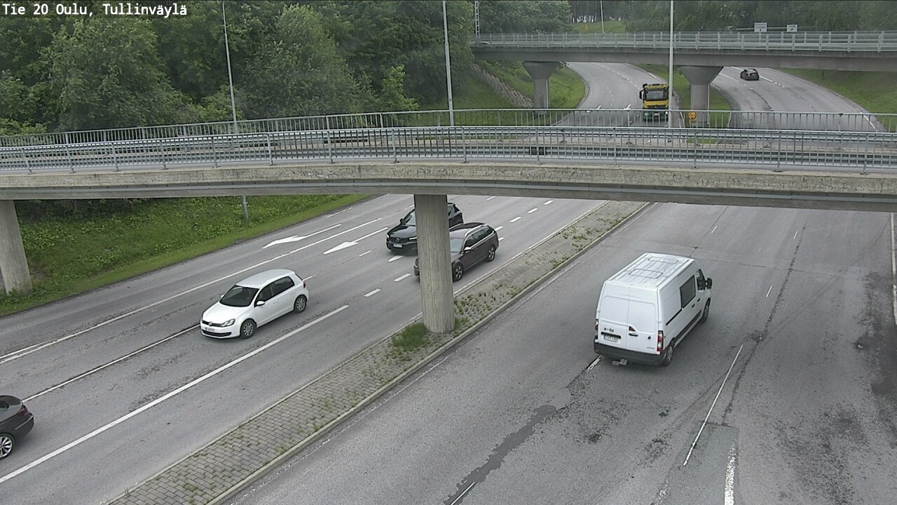 Weather Camera Image Road 20 Oulu, Tullinväylä, Oulu, Pohjois-Pohjanmaa
