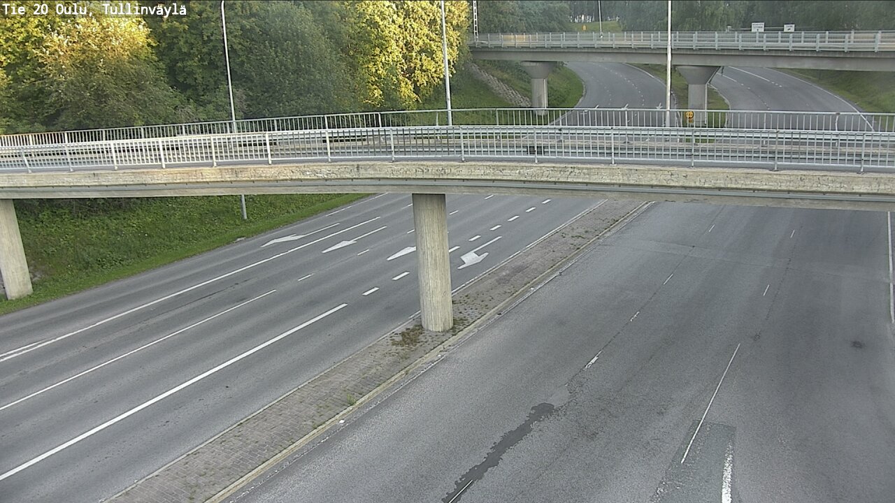 Weather Camera Image Road 20 Oulu, Tullinväylä, Oulu, Pohjois-Pohjanmaa