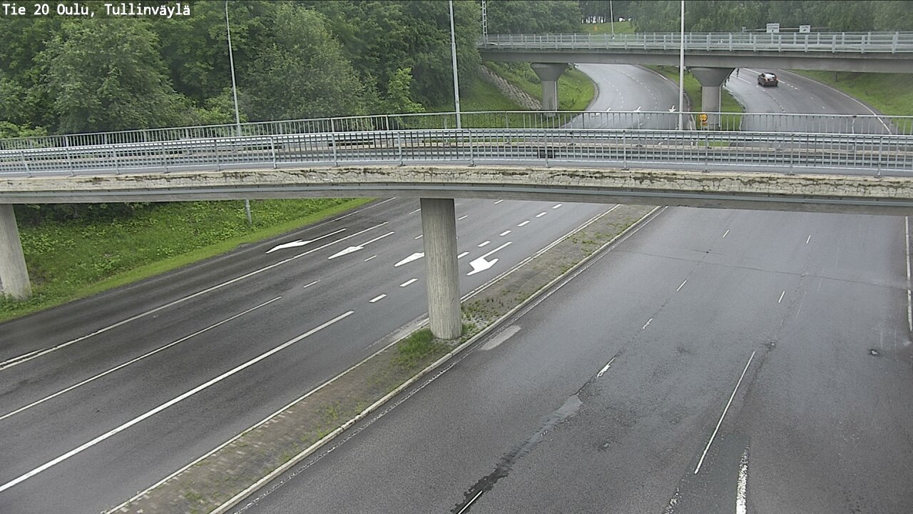 Weather Camera Image Road 20 Oulu, Tullinväylä, Oulu, Pohjois-Pohjanmaa