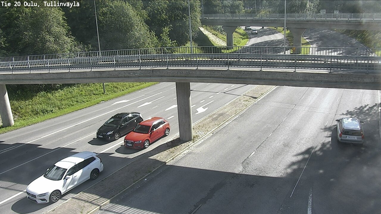 Weather Camera Image Road 20 Oulu, Tullinväylä, Oulu, Pohjois-Pohjanmaa