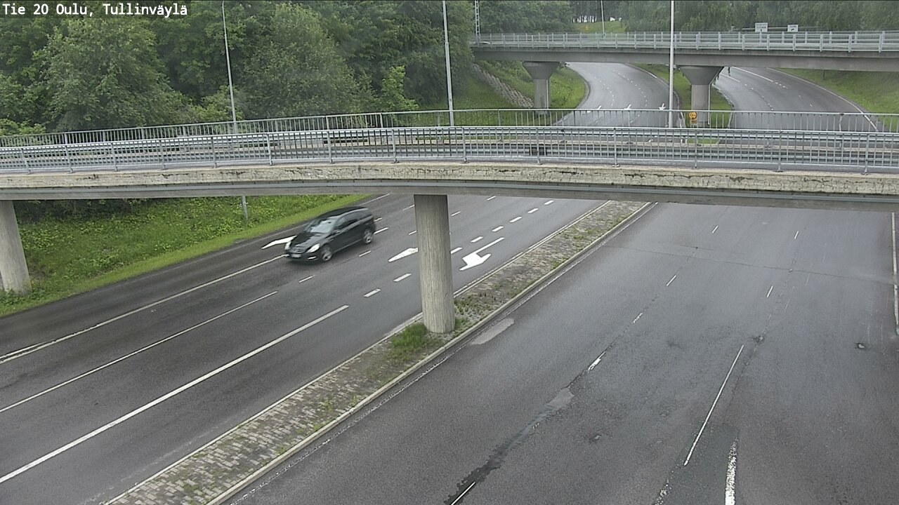 Weather Camera Image Väg 20 Uleåborg, Tullinväylä, Oulu, Pohjois-Pohjanmaa