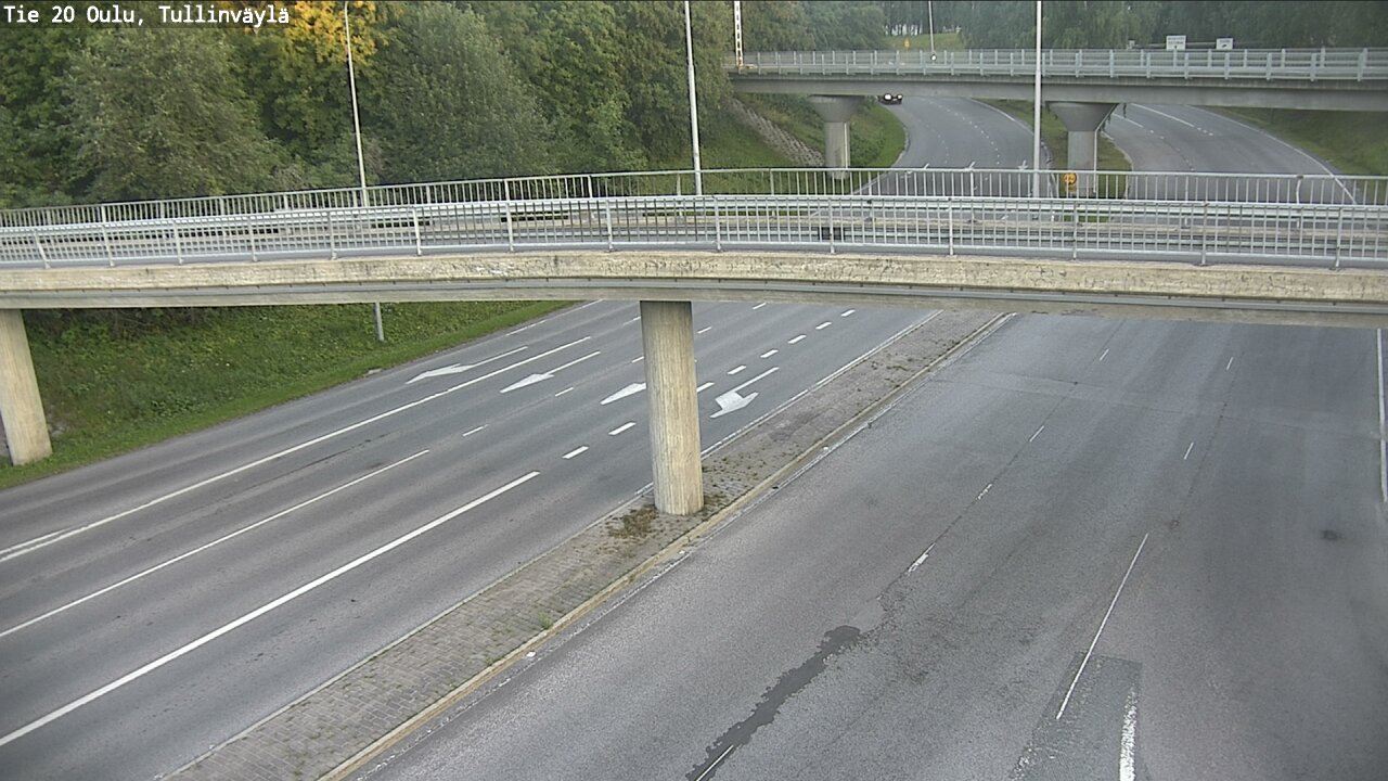 Weather Camera Image Road 20 Oulu, Tullinväylä, Oulu, Pohjois-Pohjanmaa