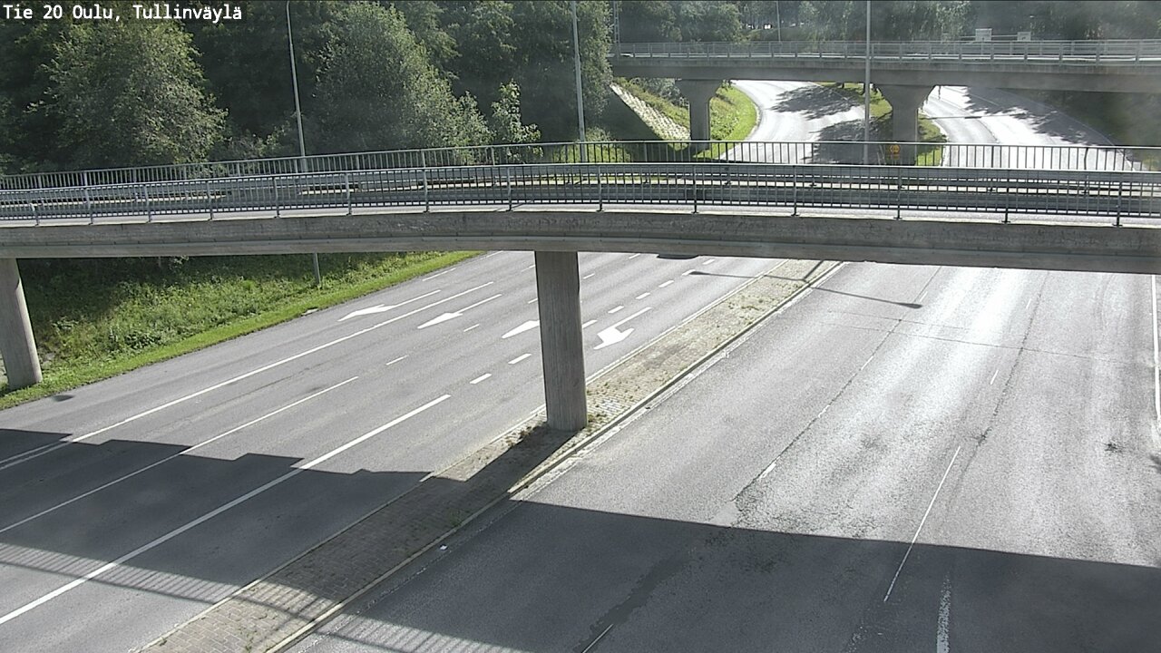 Weather Camera Image Road 20 Oulu, Tullinväylä, Oulu, Pohjois-Pohjanmaa