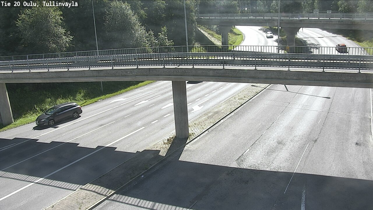 Weather Camera Image Road 20 Oulu, Tullinväylä, Oulu, Pohjois-Pohjanmaa